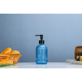 embossed glass liquid hand soap dispenser